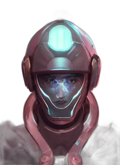 robot, face, mask, creature transparent PNG cut-out