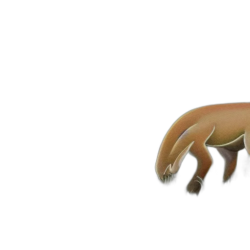 creature, animal, hair, dragon transparent PNG cut-out