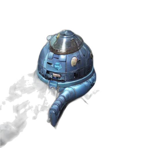 robot, hat, staff, weapon transparent PNG cut-out