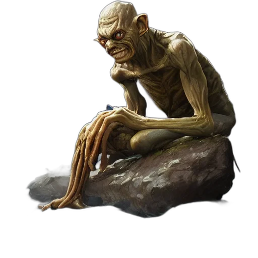 creature, staff, face, animal transparent PNG cut-out