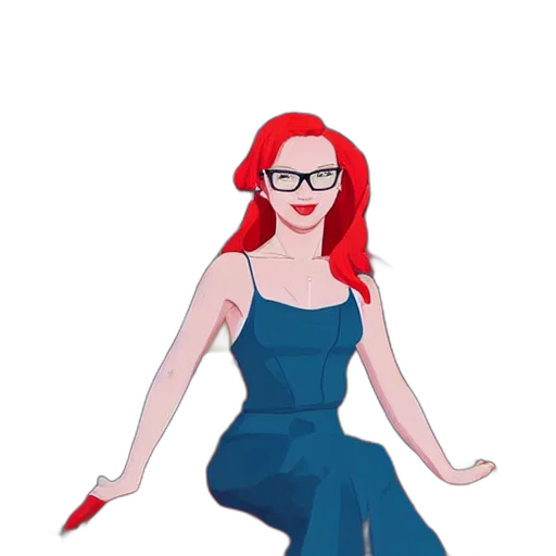 dress, cartoon, concept art, pixel art transparent PNG cut-out