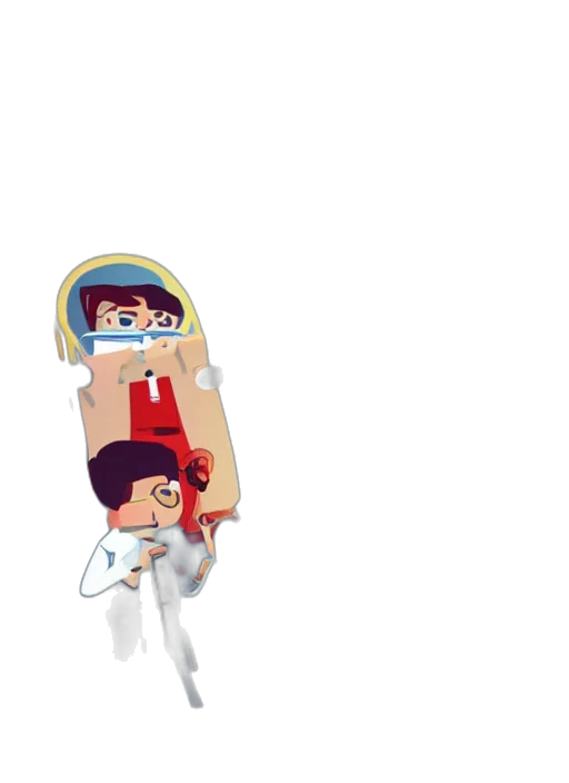 pixel art, concept art, 3d render, cartoon transparent PNG cut-out