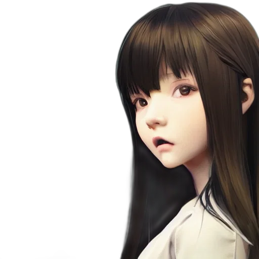 face, robot, hair, staff transparent PNG cut-out