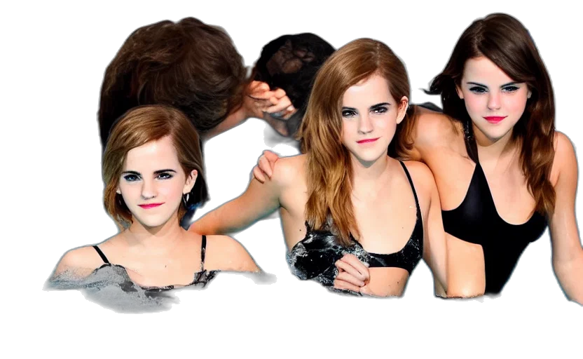 hair, mask, jewelry, face transparent PNG cut-out