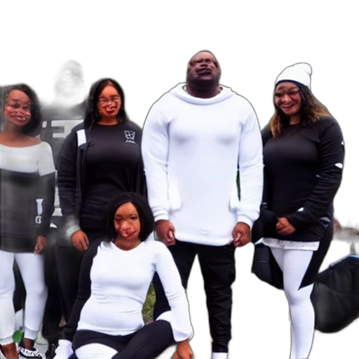 black, people, white, bear transparent PNG cut-out