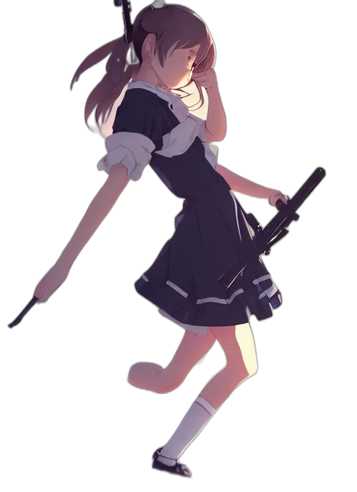 weapon, staff, sword, dress transparent PNG cut-out