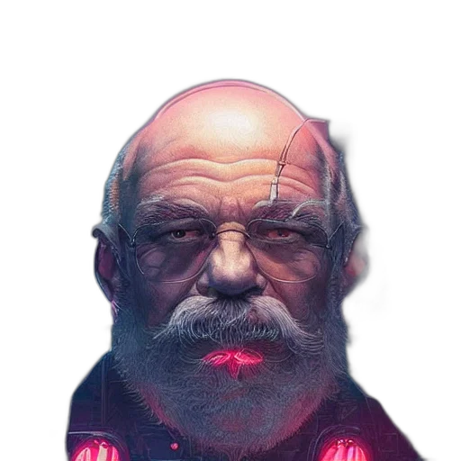 face, mask, jacket, robot transparent PNG cut-out