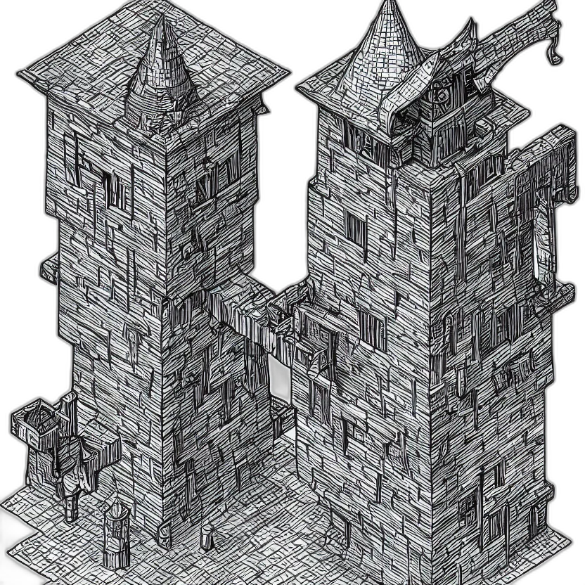building, crown, dragon, concept art transparent PNG cut-out