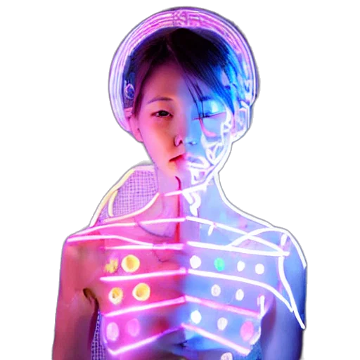 robot, dress, mask, face transparent PNG cut-out