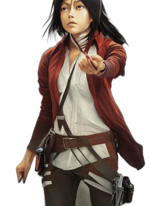 staff, jacket, weapon, face transparent PNG cut-out