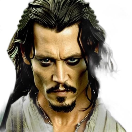 face, photorealistic, fantasy art, comic book art transparent PNG cut-out