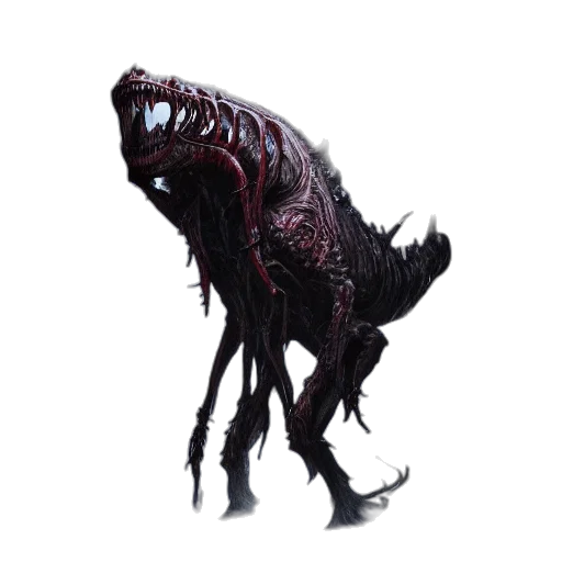 creature, animal, dragon, staff transparent PNG cut-out