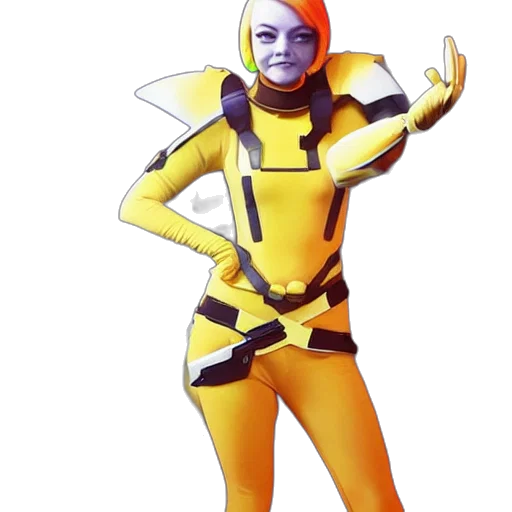 staff, robot, concept art, 3d render transparent PNG cut-out