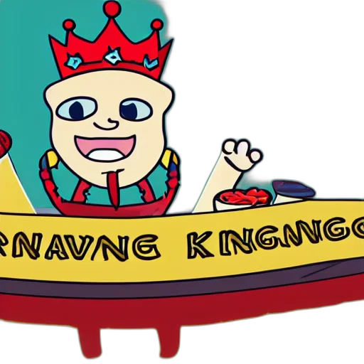 crown, creature, concept art, cartoon transparent PNG cut-out