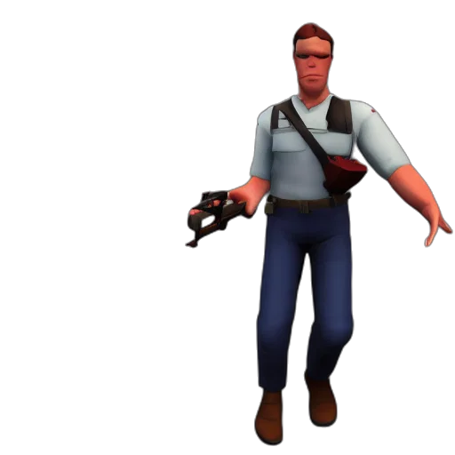 staff, weapon, robot, jacket transparent PNG cut-out