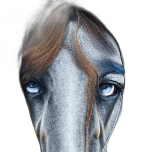 face, mask, animal, hair transparent PNG cut-out