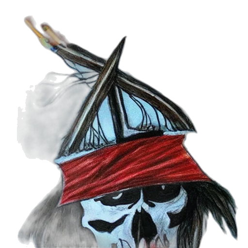 hat, mask, staff, crown transparent PNG cut-out