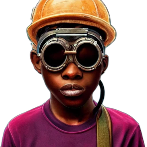 mask, face, staff, robot transparent PNG cut-out
