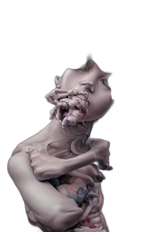 creature, mask, face, jewelry transparent PNG cut-out