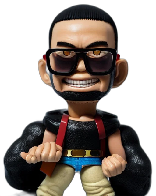 face, 3d render, cartoon, comic book art transparent PNG cut-out