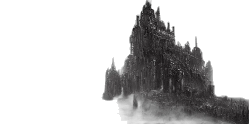 building, crown, sword, concept art transparent PNG cut-out