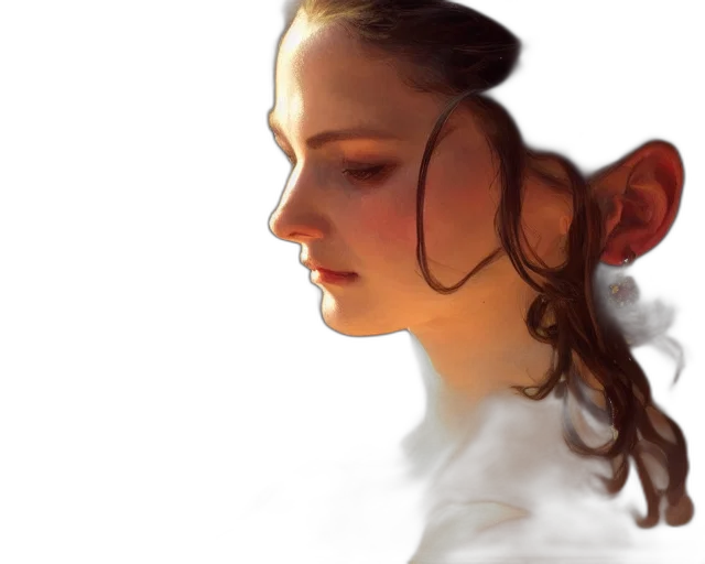 face, crown, dragon, hair transparent PNG cut-out