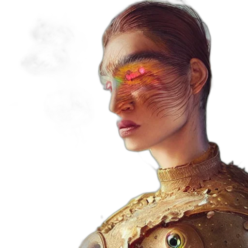 mask, face, robot, jewelry transparent PNG cut-out