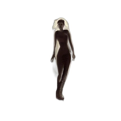 dress, robot, staff, mask transparent PNG cut-out