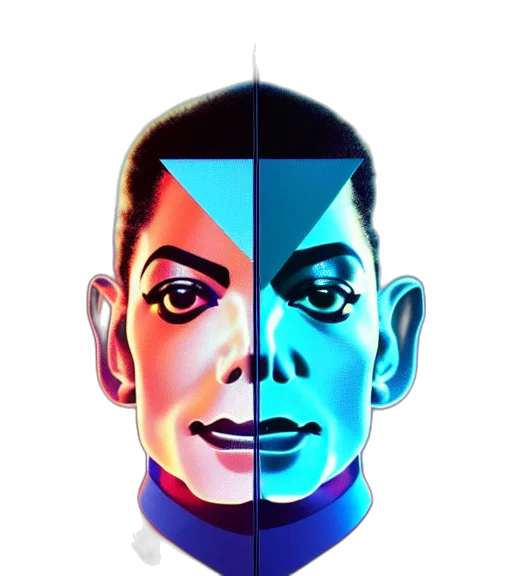 face, mask, robot, 3d render transparent PNG cut-out