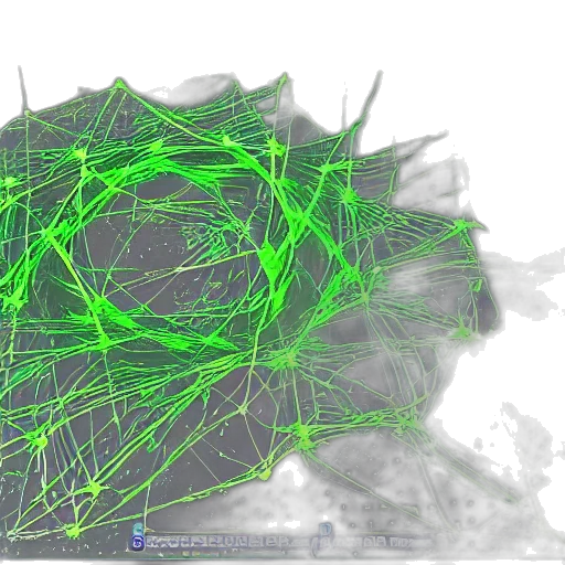 green, stable, diffusion, hyperpowerfull transparent PNG cut-out