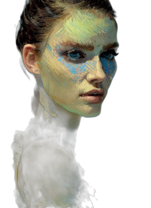 mask, face, creature, hair transparent PNG cut-out