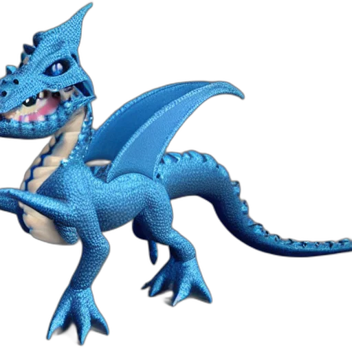 dragon, creature, animal, 3d render transparent PNG cut-out