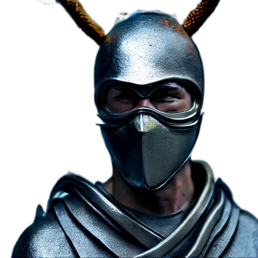 mask, face, staff, sword transparent PNG cut-out
