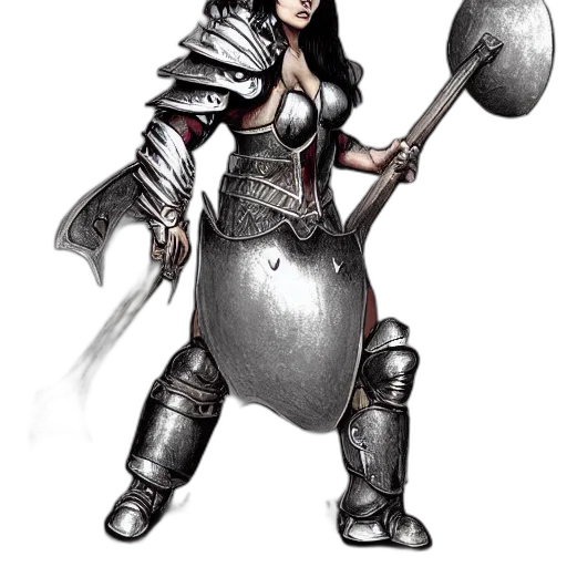 sword, staff, weapon, fantasy art transparent PNG cut-out