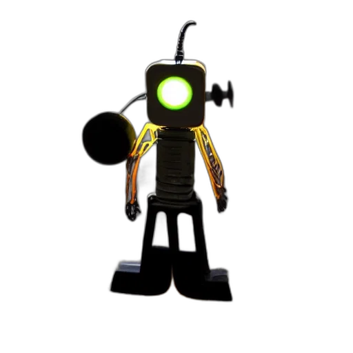 robot, staff, creature, animal transparent PNG cut-out