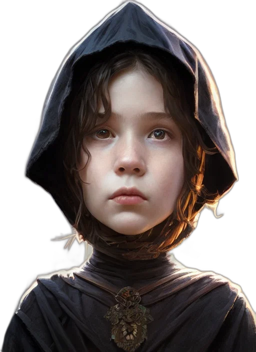 face, staff, dragon, fantasy art transparent PNG cut-out