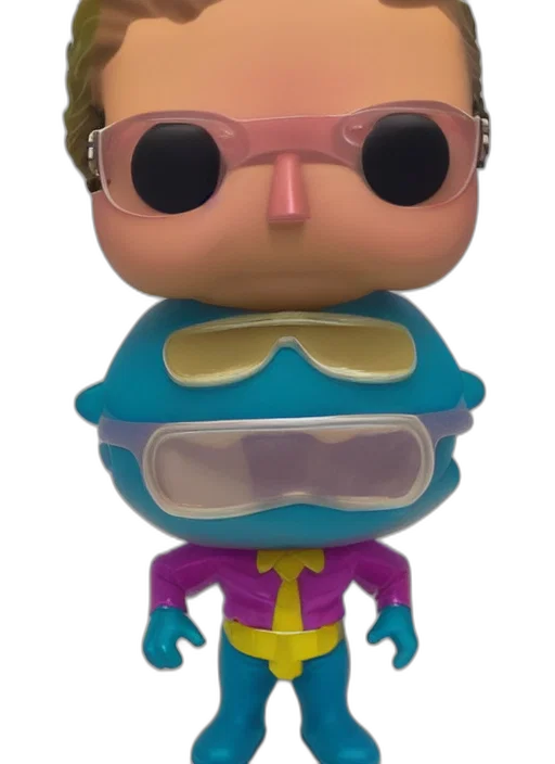 robot, 3d render, vaporwave, colorful transparent PNG cut-out