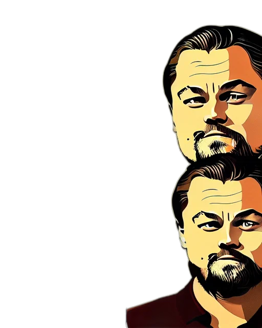 face, comic book art, cartoon, concept art transparent PNG cut-out