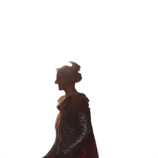 dress, crown, staff, sword transparent PNG cut-out