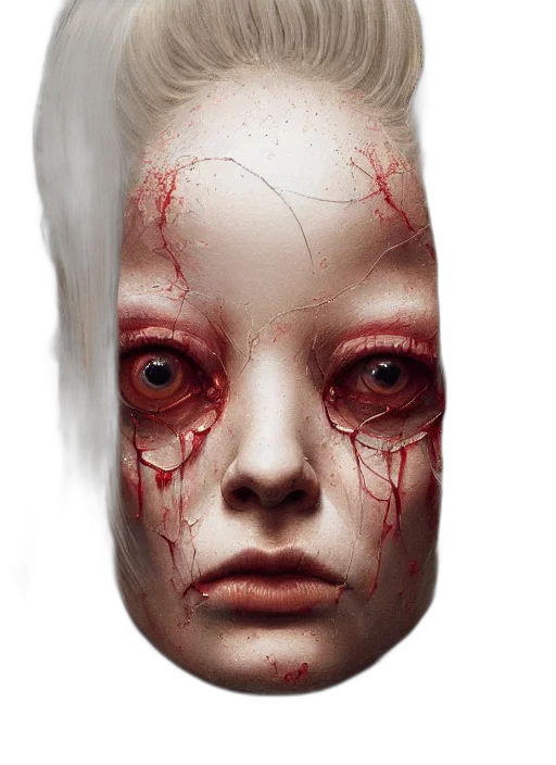 face, mask, bottle, creature transparent PNG cut-out