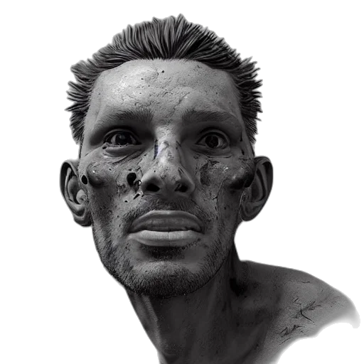 face, mask, creature, animal transparent PNG cut-out