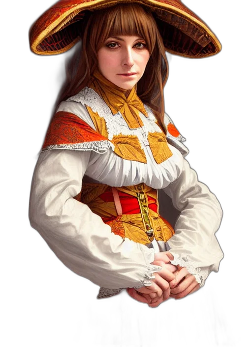 hat, staff, crown, jacket transparent PNG cut-out