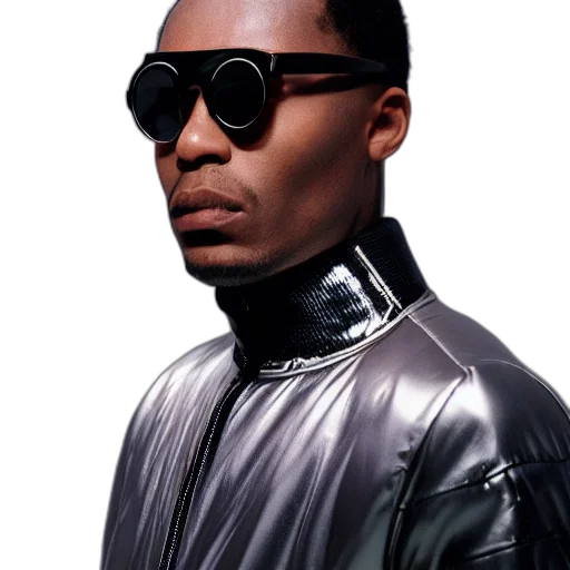 jacket, face, photorealistic, photo transparent PNG cut-out