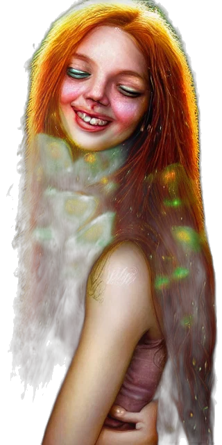 hair, creature, face, mask transparent PNG cut-out