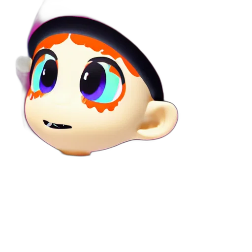 mask, staff, face, creature transparent PNG cut-out