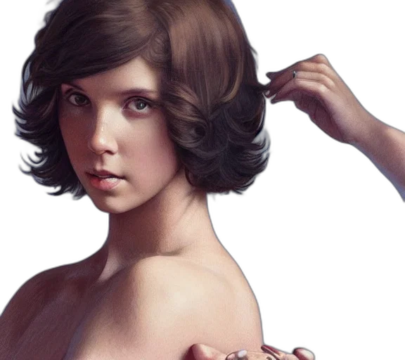 hair, dress, crown, jewelry transparent PNG cut-out
