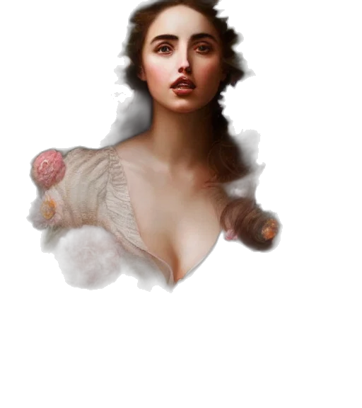 dress, face, crown, jewelry transparent PNG cut-out