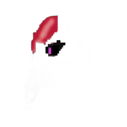 hat, staff, creature, robot transparent PNG cut-out