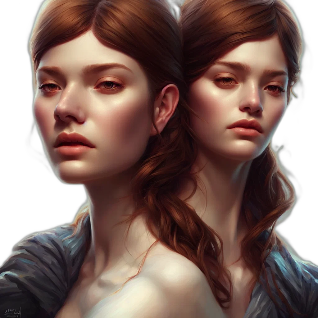 face, crown, photorealistic, fantasy art transparent PNG cut-out