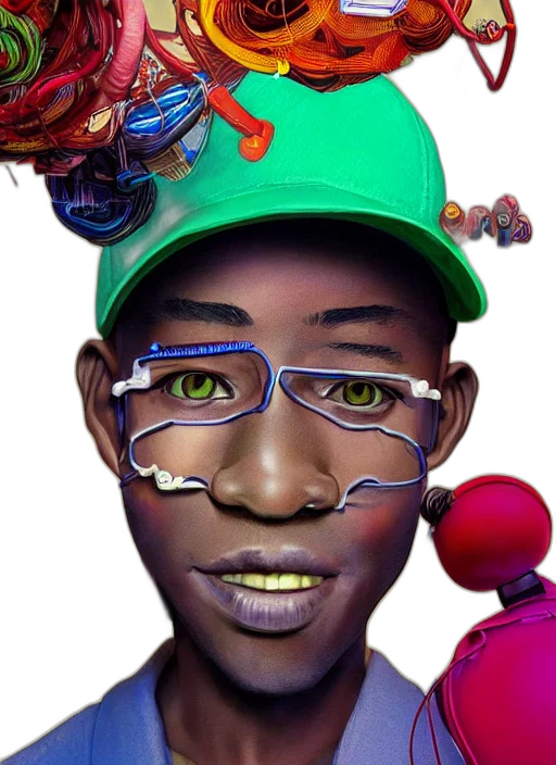 face, hat, mask, robot transparent PNG cut-out